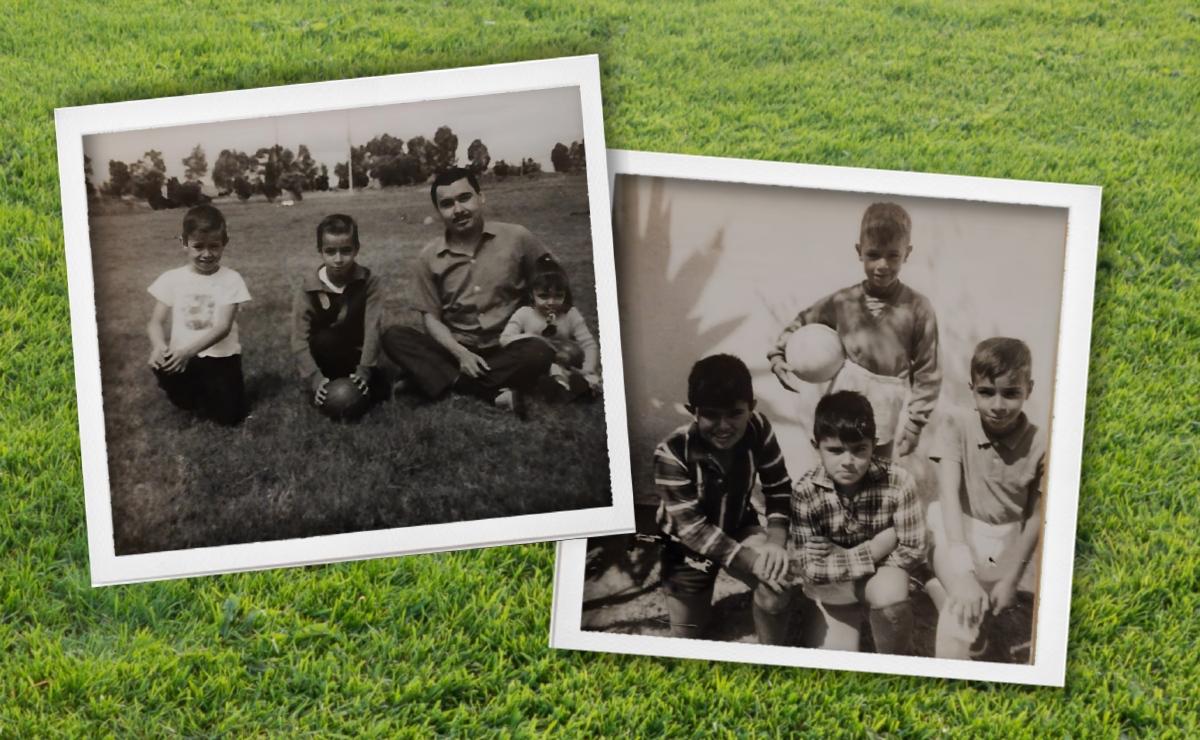 Fotos familiares de Jorge Esquinca. (Cortesía Jorge Esquinca | Montaje: Laberinto)