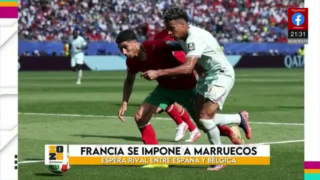 Francia se impone ante Marruecos, espera rival | Milenio Noticias La Afición, 8 de julio de 2026