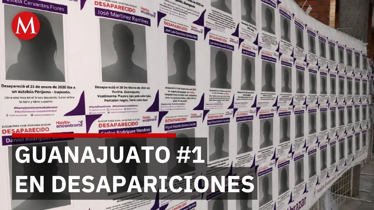 Guanajuato: 242 desaparecidos en primer semestre mientras crimen organizado continúa actuando