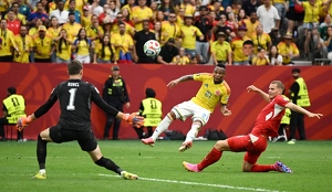 Jáminton Campaz, jugador de la Selección de Colombia, ha recibido amenazas desde la eliminación de los cafeteros ante Suiza en el Mundial 2026.
