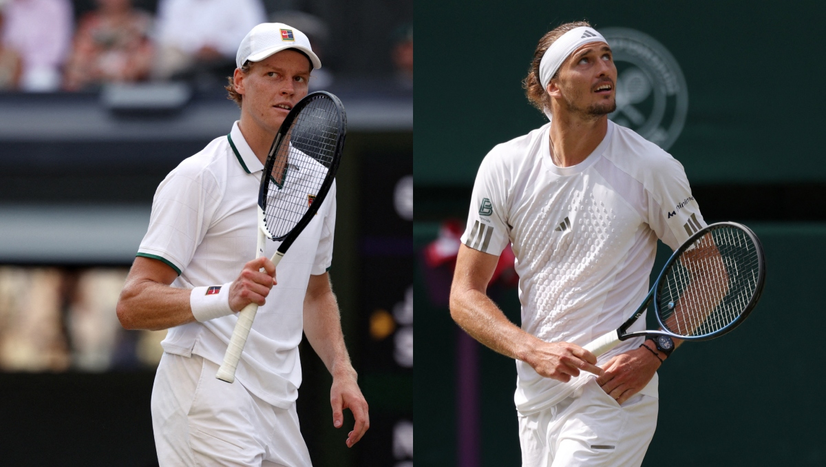 Jannik Sinner y Alexander Zverev disputarán la Final de Wimbledon 2026 (Reuters)