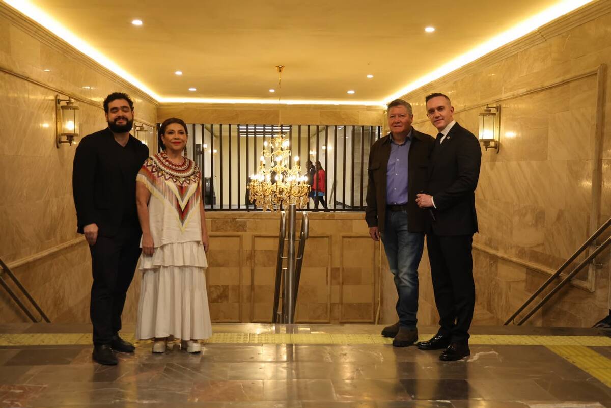 La Jefa de Gobierno Clara Brugada inaugura la renovación de Bellas Artes, Hidalgo y Allende en la Línea 2 del Metro. | Especial
