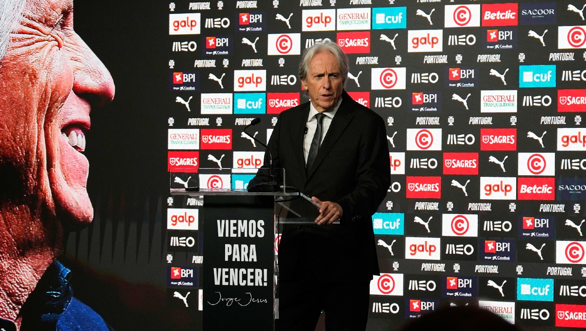 Jorge Jesus es nuevo director técnico de la Selección de Portugal (AP)