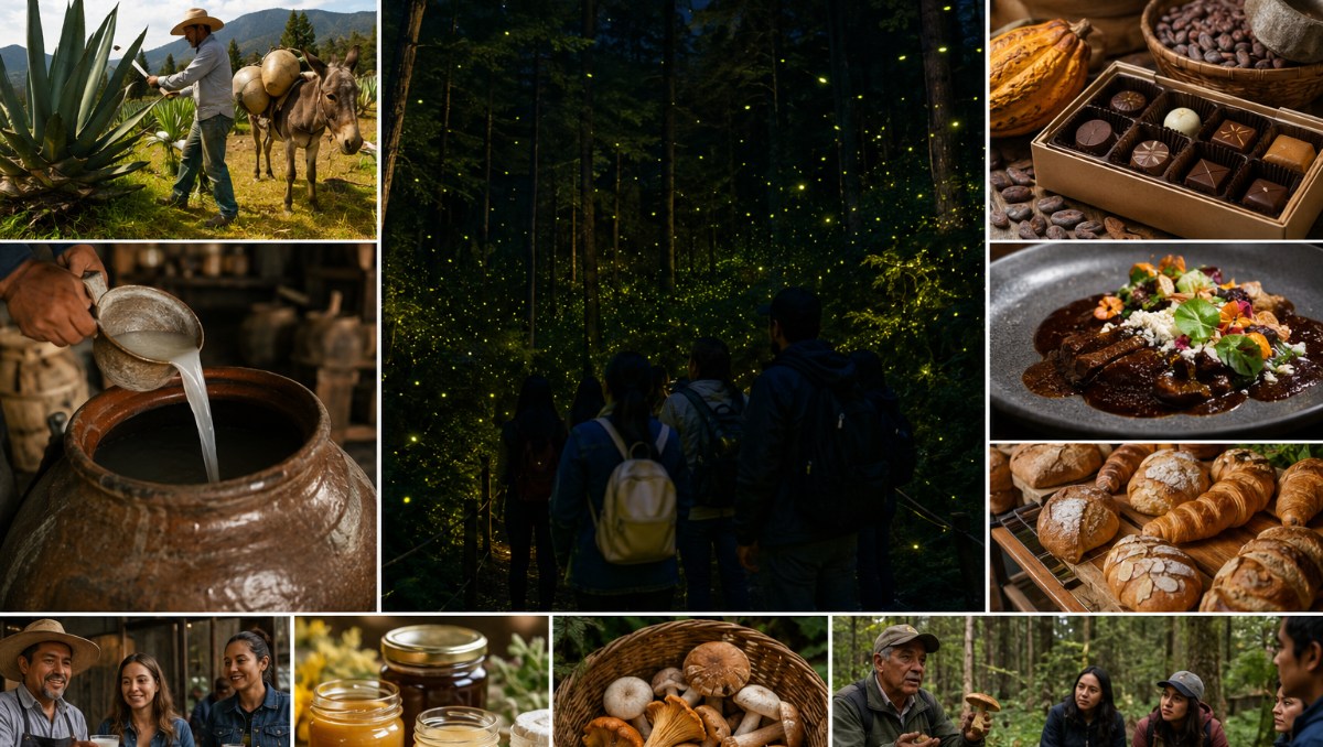 Luciérnagas en Nanacamilpa: la guía para disfrutar naturaleza, gastronomía y tradición (Foto: IA)