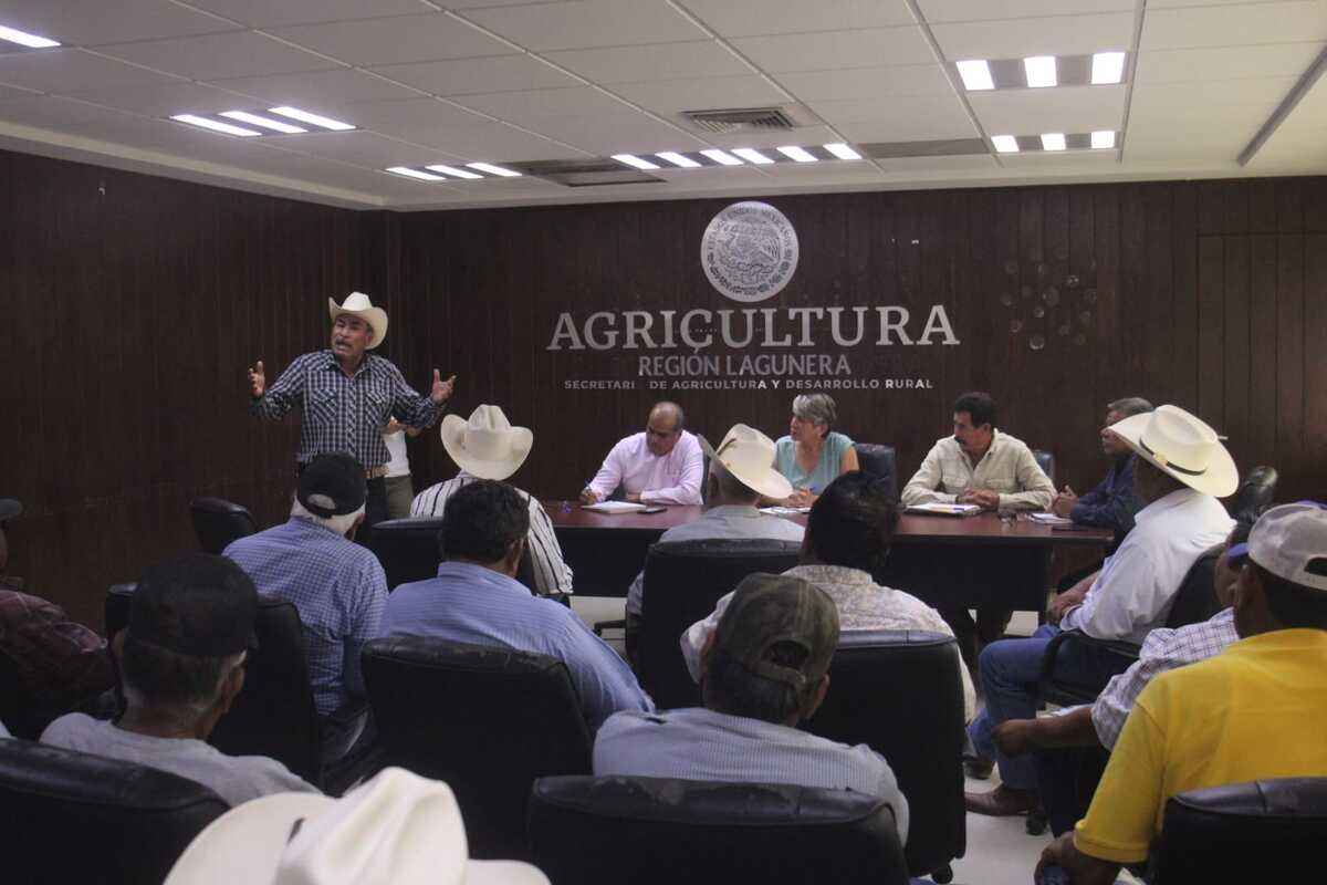 Manifestaron que desde hace siete años el campo de La Laguna está olvidado por el gobierno federal al carecer de programas. | Rolando Riestra