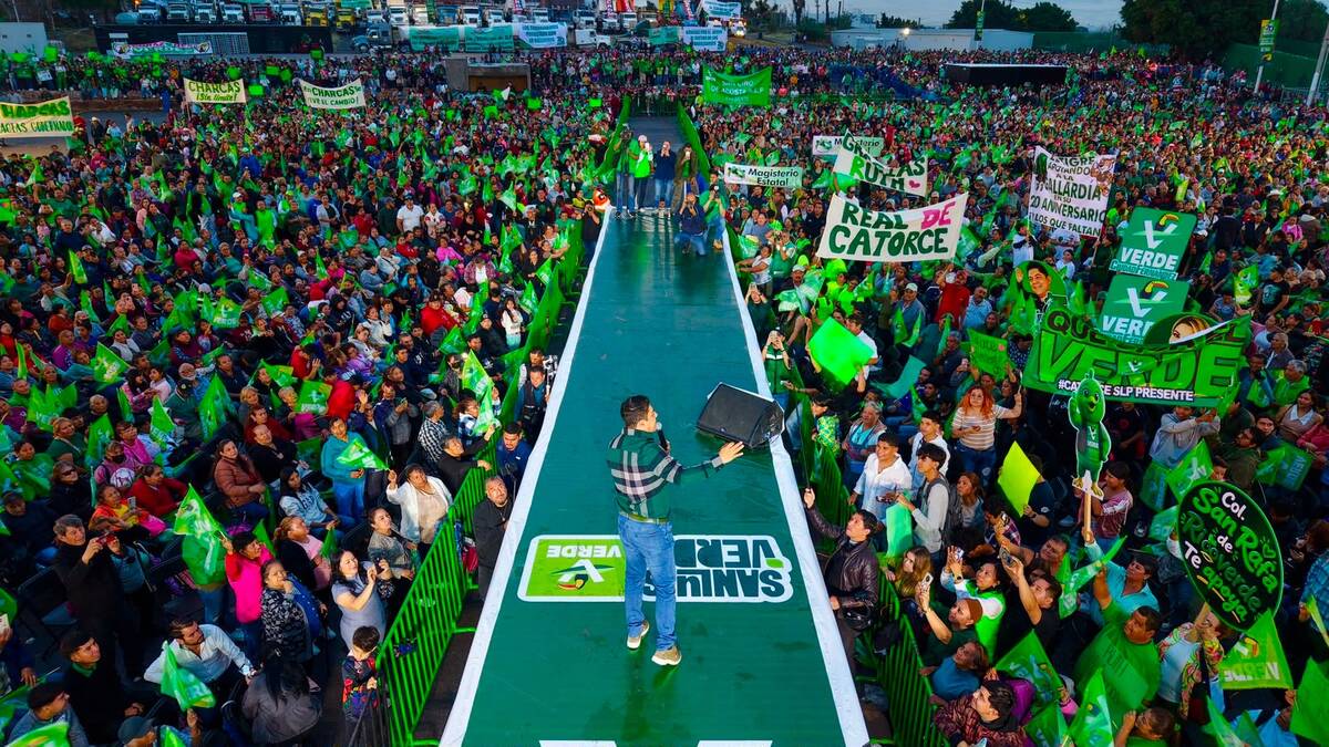 El Partido Verde celebra 20 años del Gallardismo en San Luis Potosí. | Especial