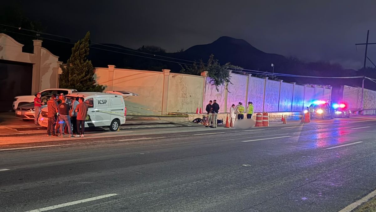 Policía y Tránsito de Monterrey resguardaron la zona | Fernanda Pérez
