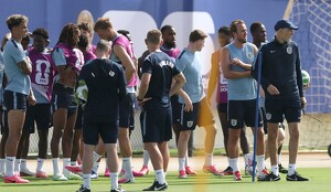 Thomas Tuchel entrenó con todos sus jugadores disponibles para los Cuartos de Final del Mundial 2026; David Beckham estuvo presente en la práctica de Inglaterra