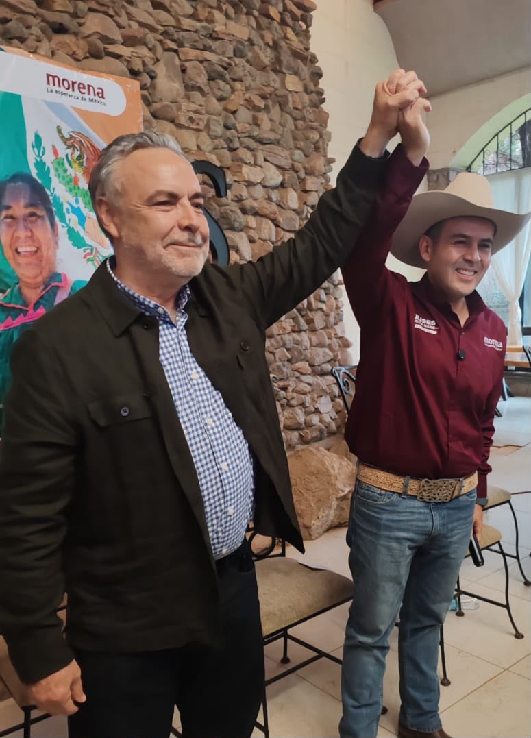 Ulises Mejía y Alfonso Ramírez Cuéllar arman asamblea en Zacatecas. | Especial