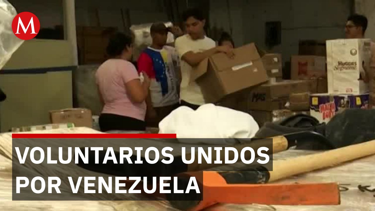 Venezolanos en México organizan ayuda tras sismos: Deni Flores lidera red de solidaridad