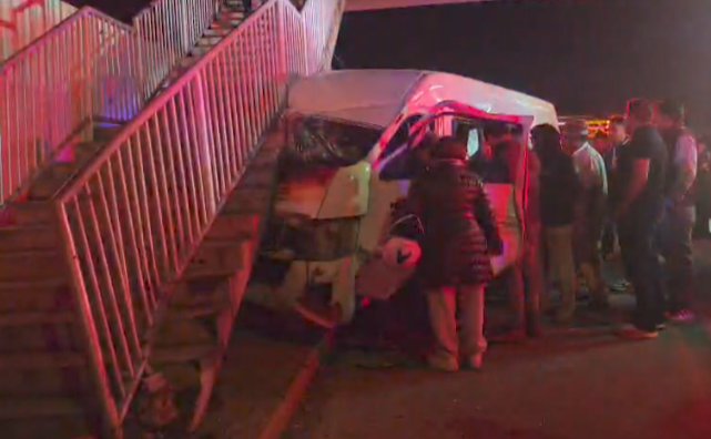 Accidente en el bulevar Minero de Pachuca. (Cortesía)