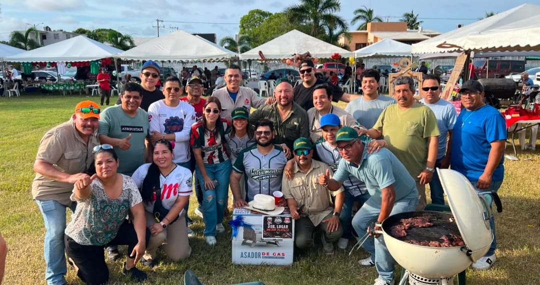 Celebran a padres petroleros con Torneo Parrillero y rifa de regalos. | Cortesía