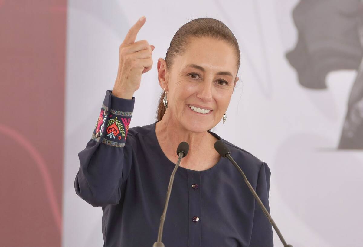 Claudia Sheinbaum encabezó el informe de Vivienda para el Bienestar en Gómez Palacio, Durango. | Foto: Ariel Ojeda