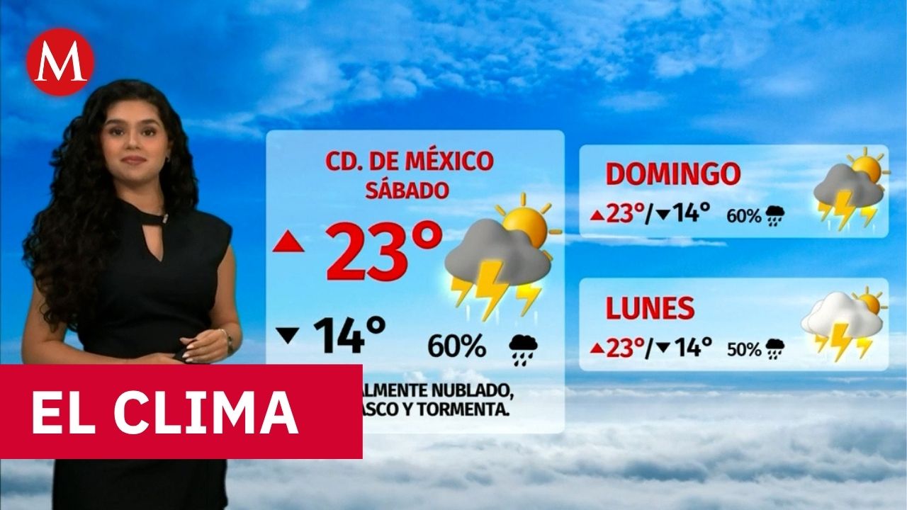 Clima de hoy sábado 11 de julio de 2026 | Pronóstico con Natalia Sánchez