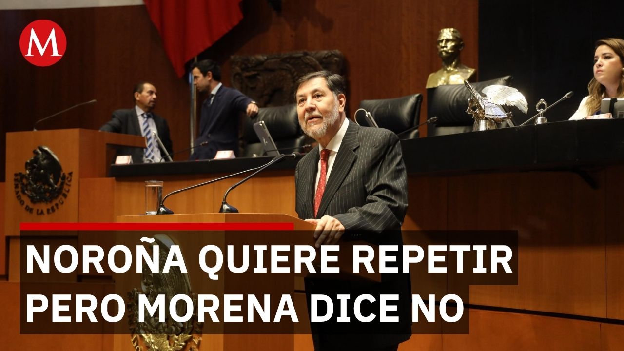 Fernández Noroña busca reelección como presidente del Senado pero Morena y oposición lo cierran