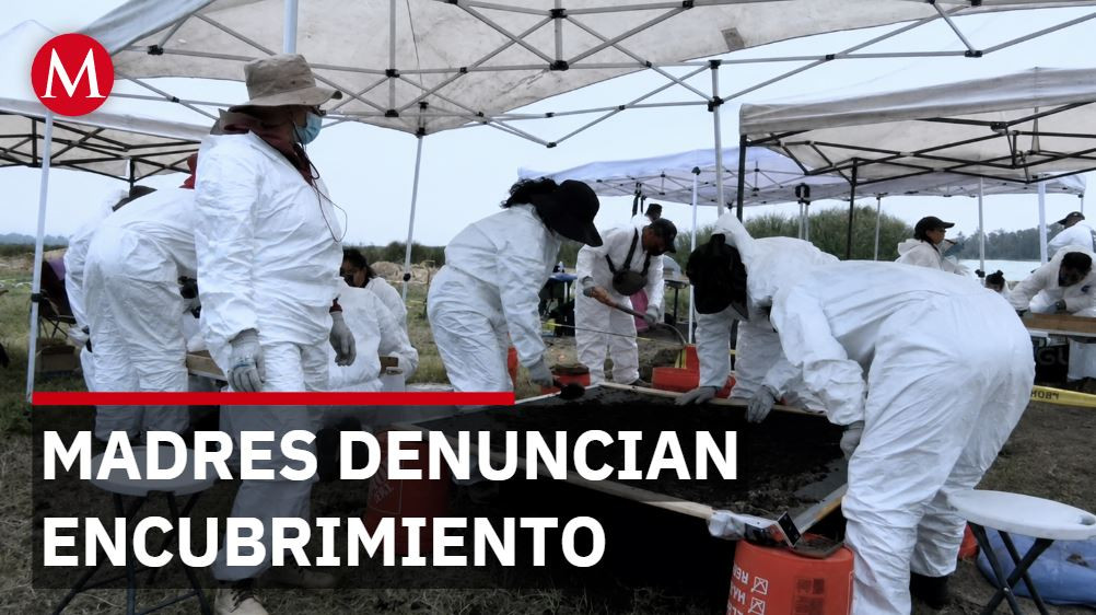 Fiscalía reporta 583 restos en Chalco pero madres buscadoras aseguran hallar 1 mil 600