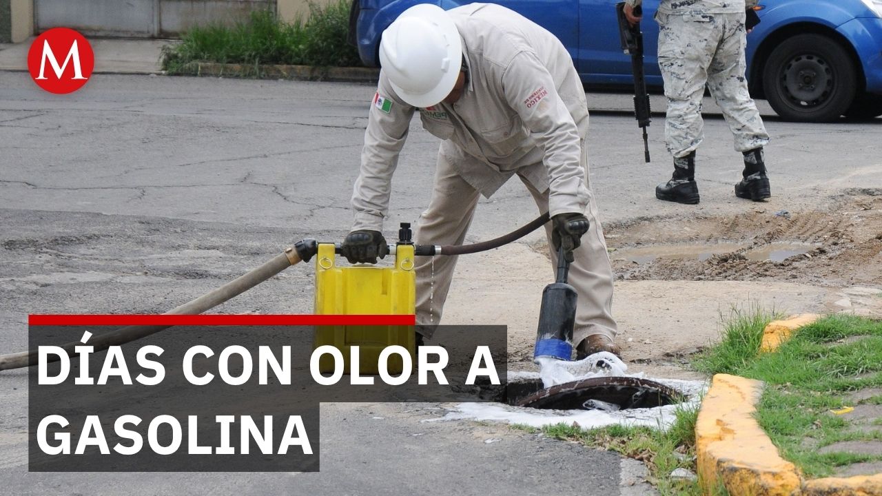 Habitantes de Mineral de la Reforma denuncian cinco días de olor por fuga de combustible