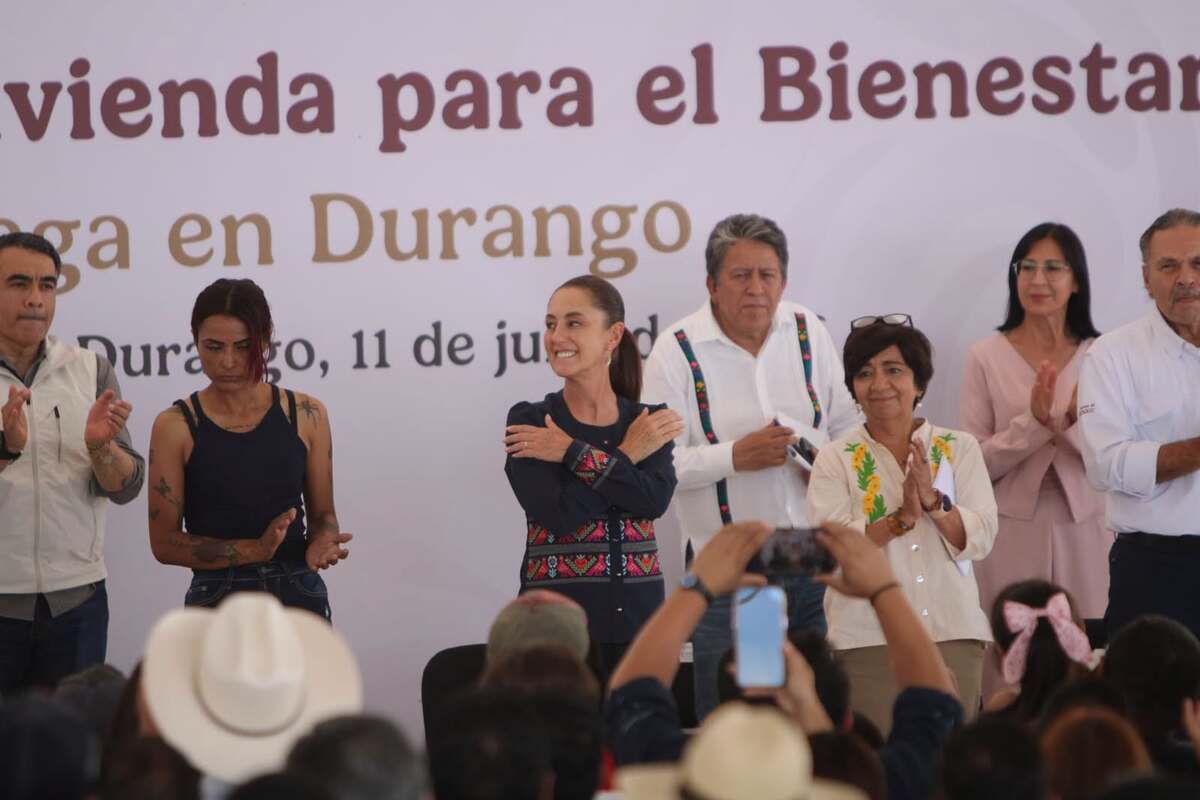 Sheinbaum anunció la rehabilitación del drenaje de Gómez Palacio con inversión conjunta de Federación, Estado y Municipio. | Rolando Riestra