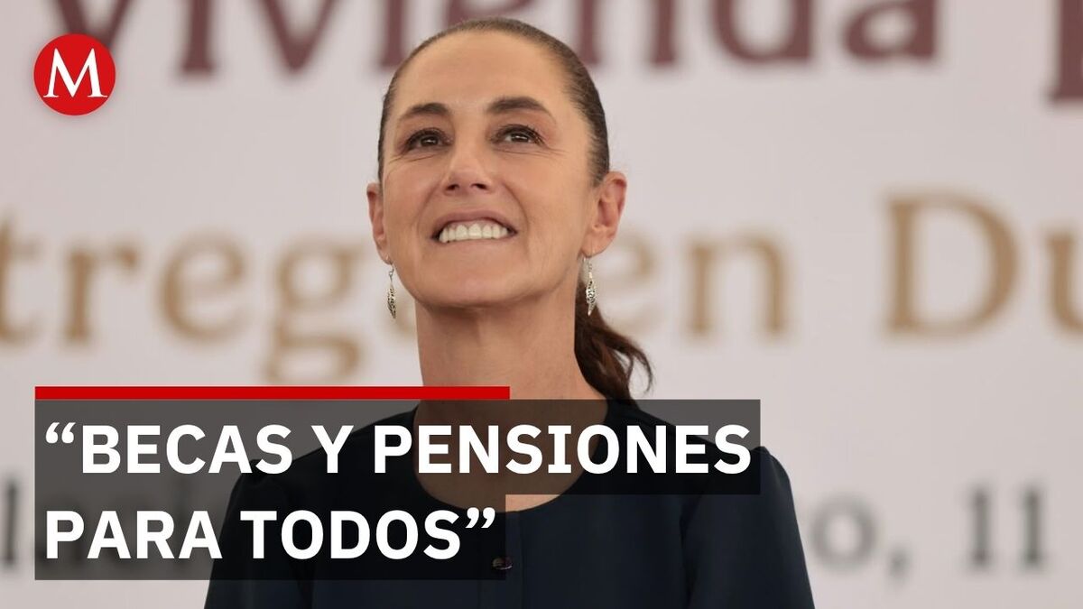 Sheinbaum denuncia cómo 36 años de gobiernos empobreció a México pese a promesas de desarrollo