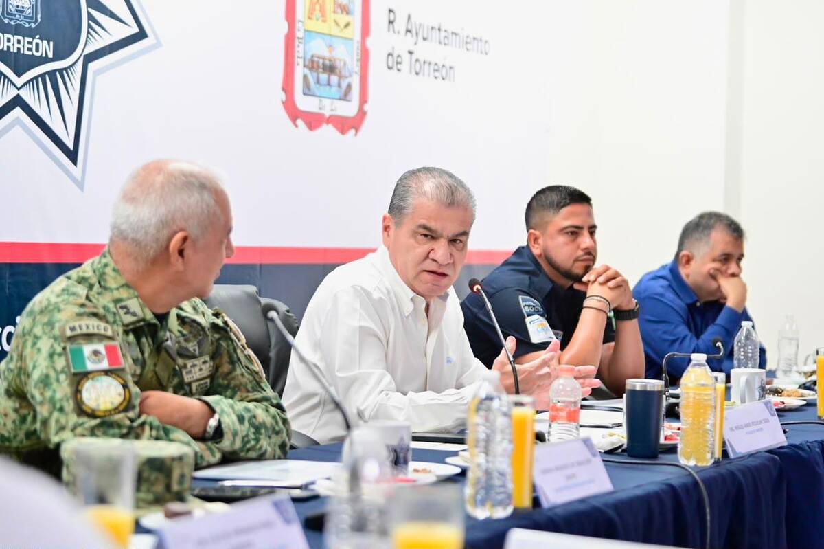Torreón evaluará cada sábado seguridad e incidencia delictiva. | Foto: Comunicación Social del Ayuntamiento de Torreón.