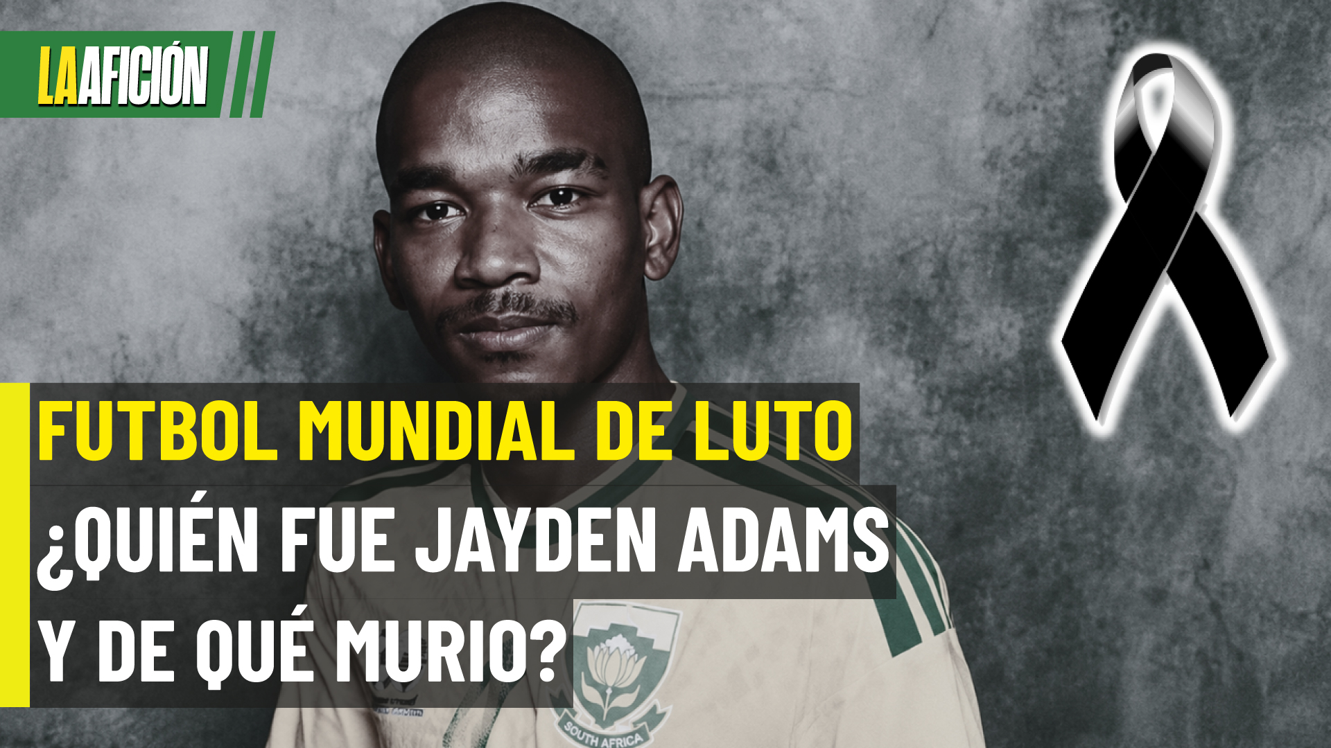 La triste historia de Jayden Adams, el mundialista que falleció a los 25 años