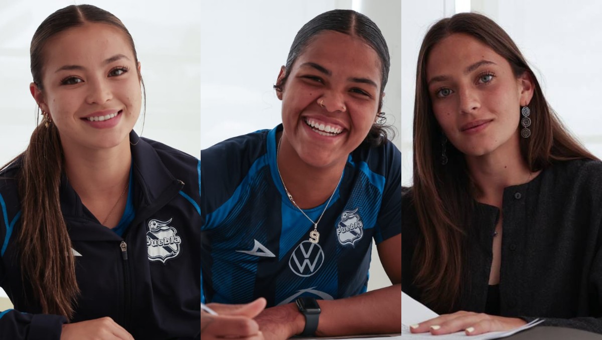 Club Puebla anuncia tres nuevas integrantes: Natalia Collado, Adaira Nakano y Kendyl Terrell | Cortesía