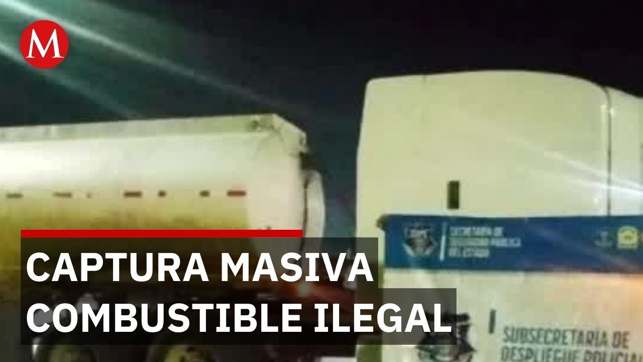 Detienen a 3 hombres con 27 mil litros de huachicol; enfrentan hasta 12 años de cárcel