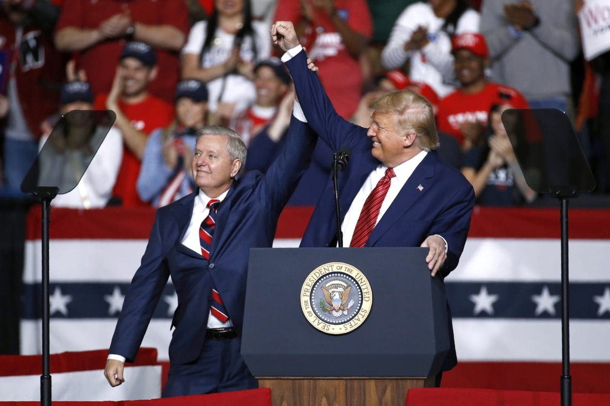 La estrecha relación y las consultas frecuentes entre Graham y Trump han definido las estrategias de votación del bloque republicano en el Congreso.
