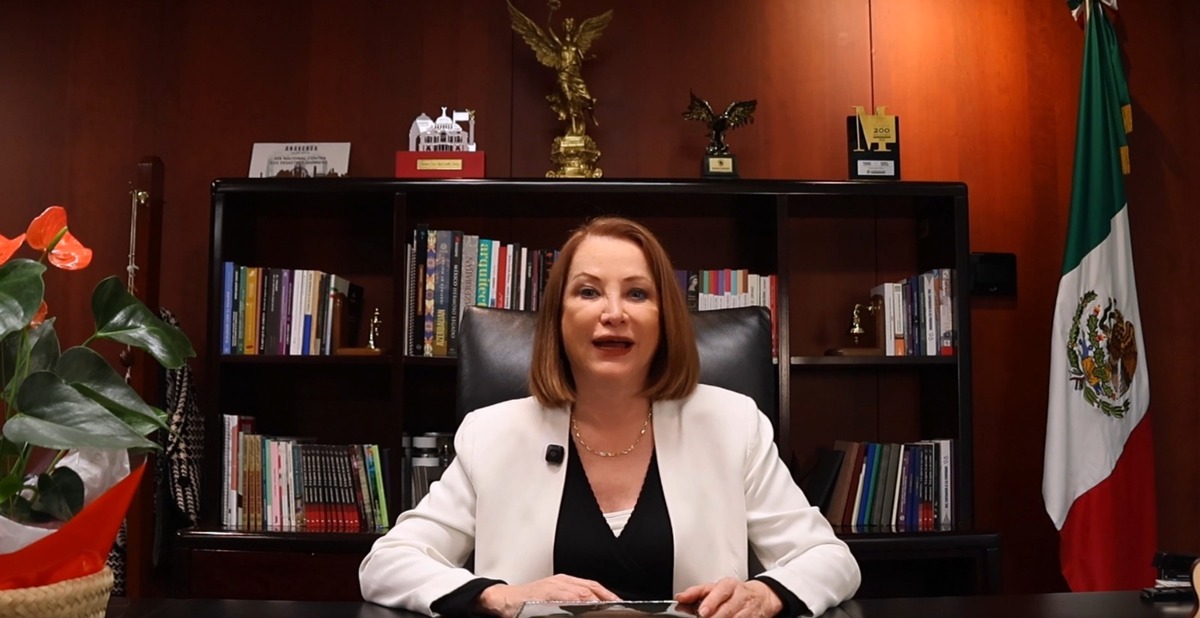 La senadora Laura Itzel Castillo, presidenta de la Mesa Directiva, detalló la agenda que desahogará el Congreso de la Unión| Foto: Especial