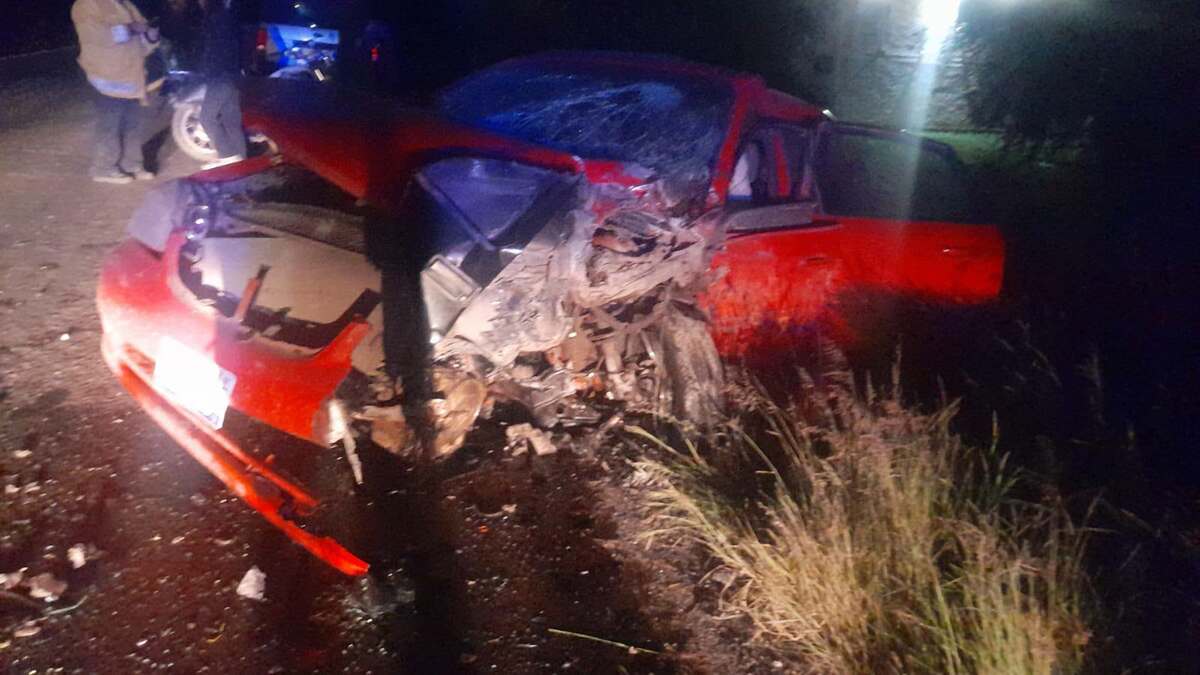El accidente ocurrió en la carretera que conduce a la localidad de San Isidro. | Bomberos y Paramedicos Voluntarios San Luis de la Paz Gto. A.C