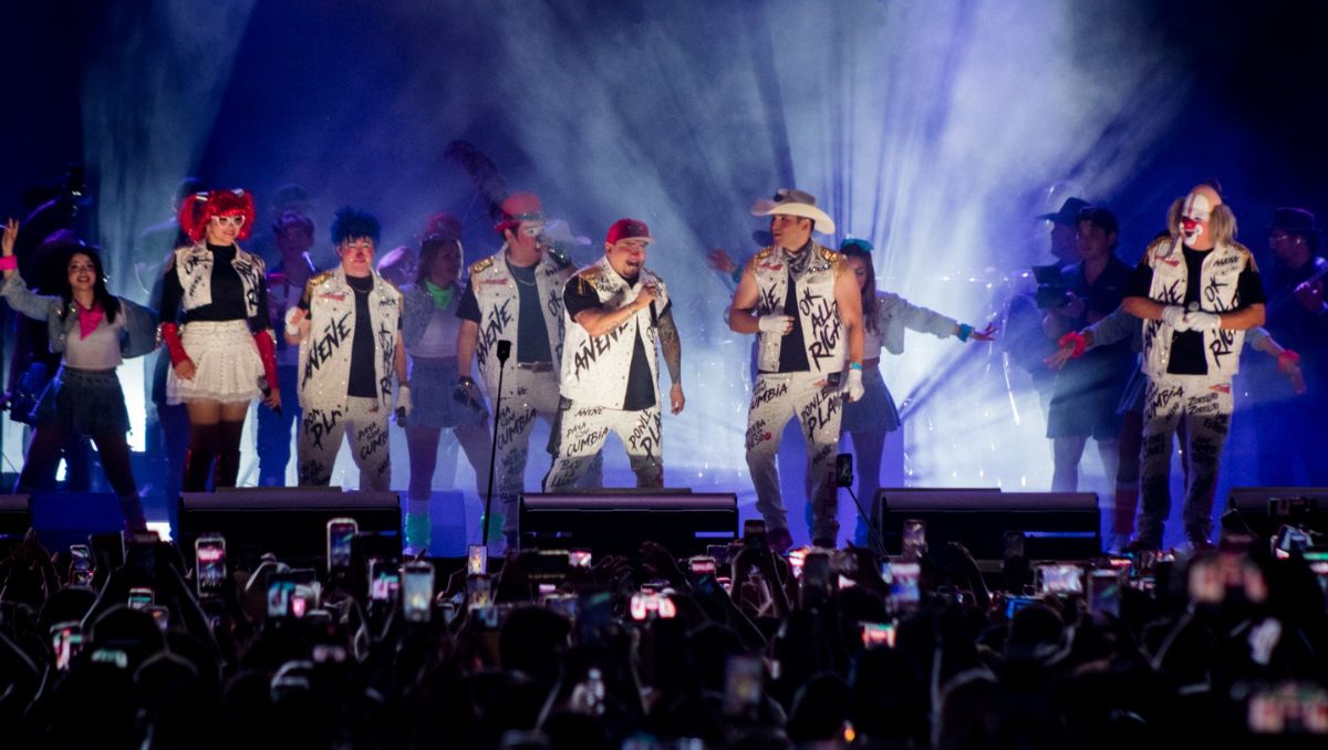 Acompañados por sus hijos y miles de seguidores, los integrantes celebraron una noche especial | Jorge López