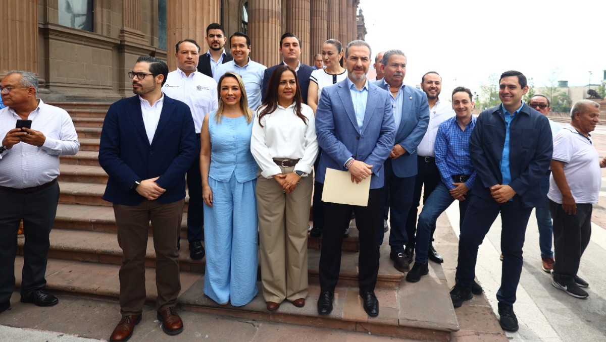 Alcaldes de Nuevo León en Palacio de Gobierno | Jorge López