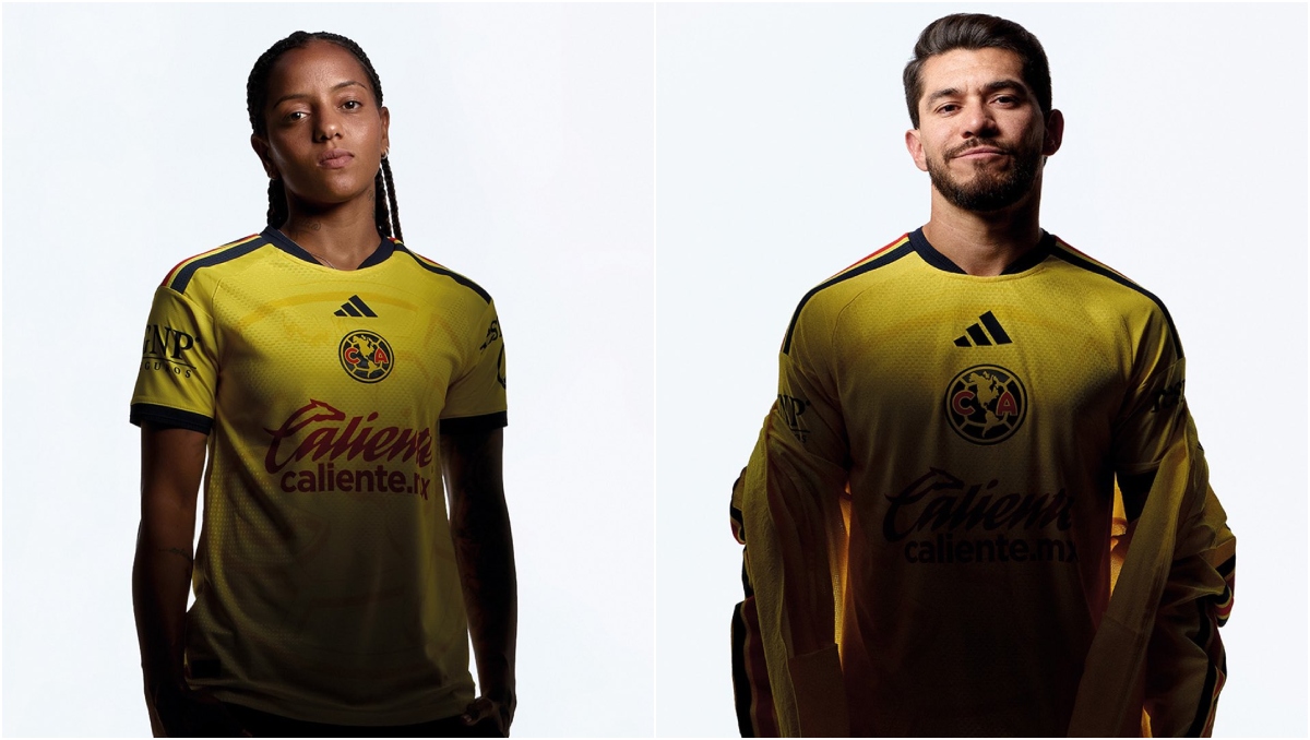 América presentó su nuevo uniforme para el Apertura 2026 (X @AmeShopMX)