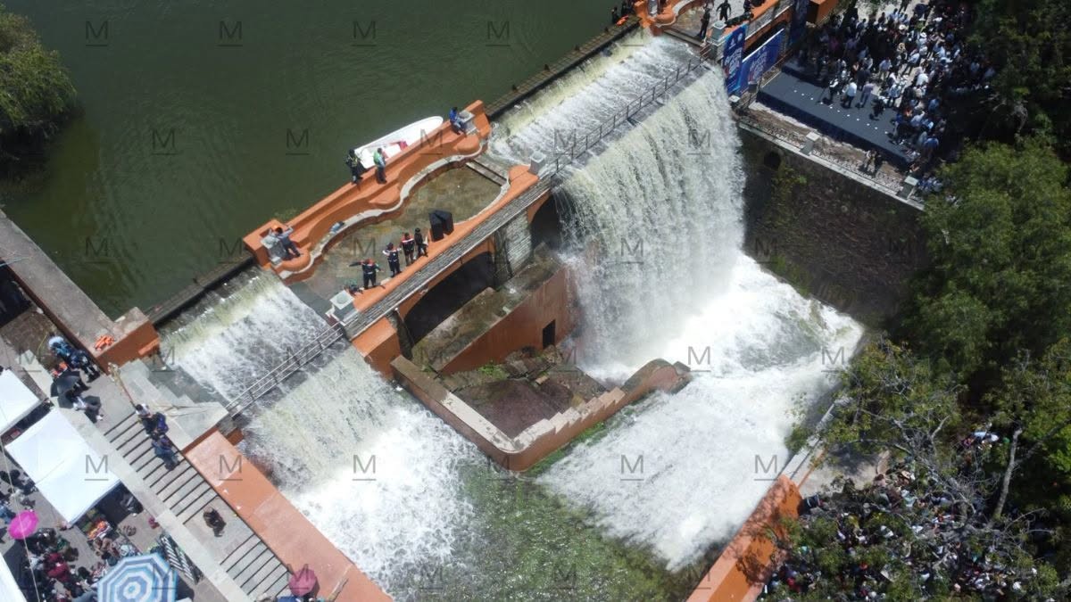 La apertura de la Presa de la Olla tiene sus orígenes en el siglo XVIII, cuando fue construido para abastecer de agua a la ciudad. | Dany Béjar.
