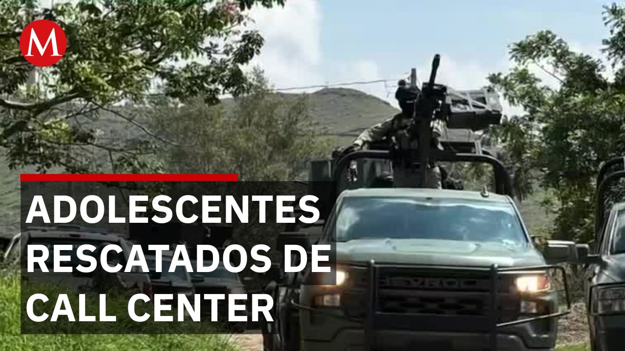 Autoridades rescatan a menores golpeados en operativo contra call center ilegal en Jalisco