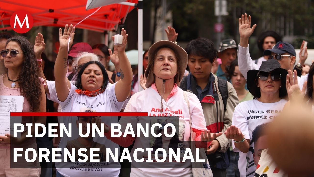 Colectivos de búsqueda reiteran la exigencia de crear un Banco Nacional Forense en México