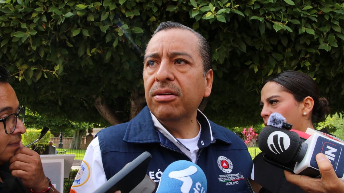 Crescencio Sánchez Abundis, director de Protección Civil municipal de León. | Dany Béjar