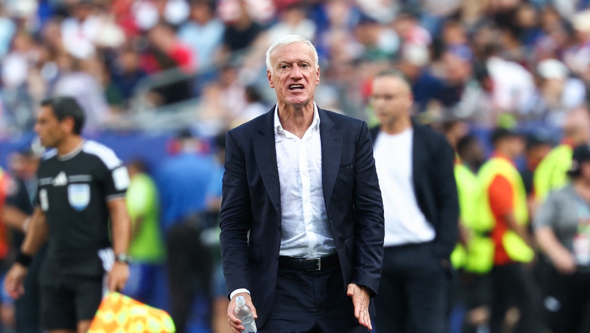 Didier Deschamps, director técnico de Francia (AFP)