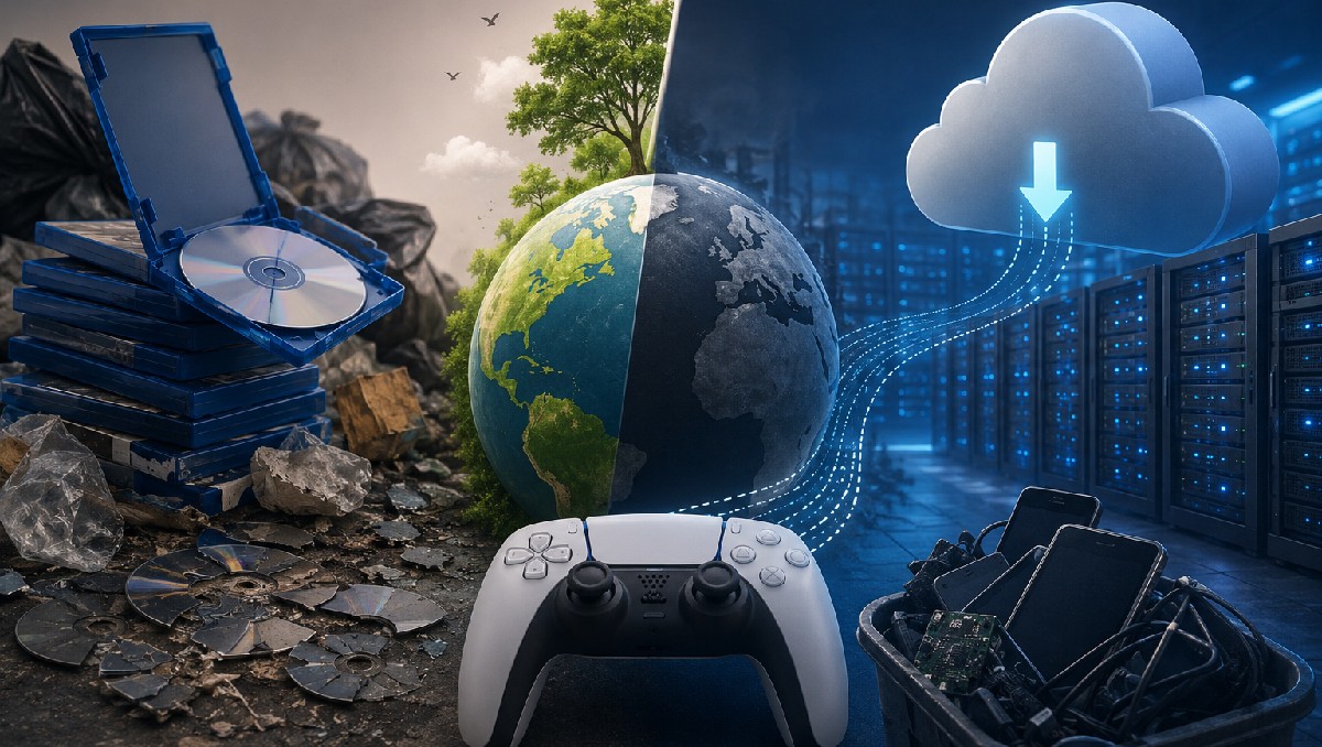 El fin de los videojuegos físicos no sería tan ecológico como parece | IA M2
