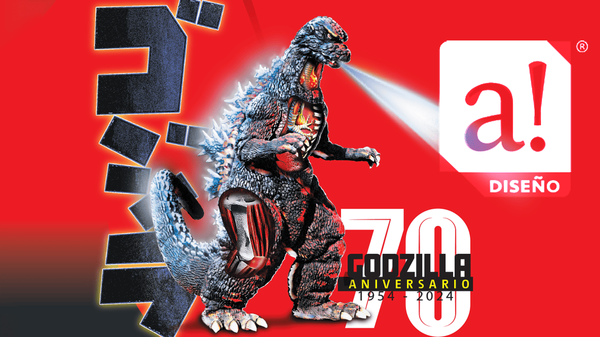 'Godzilla' es un símbolo de la imaginación colectiva japonesa. | Diseño: Antonio Texta