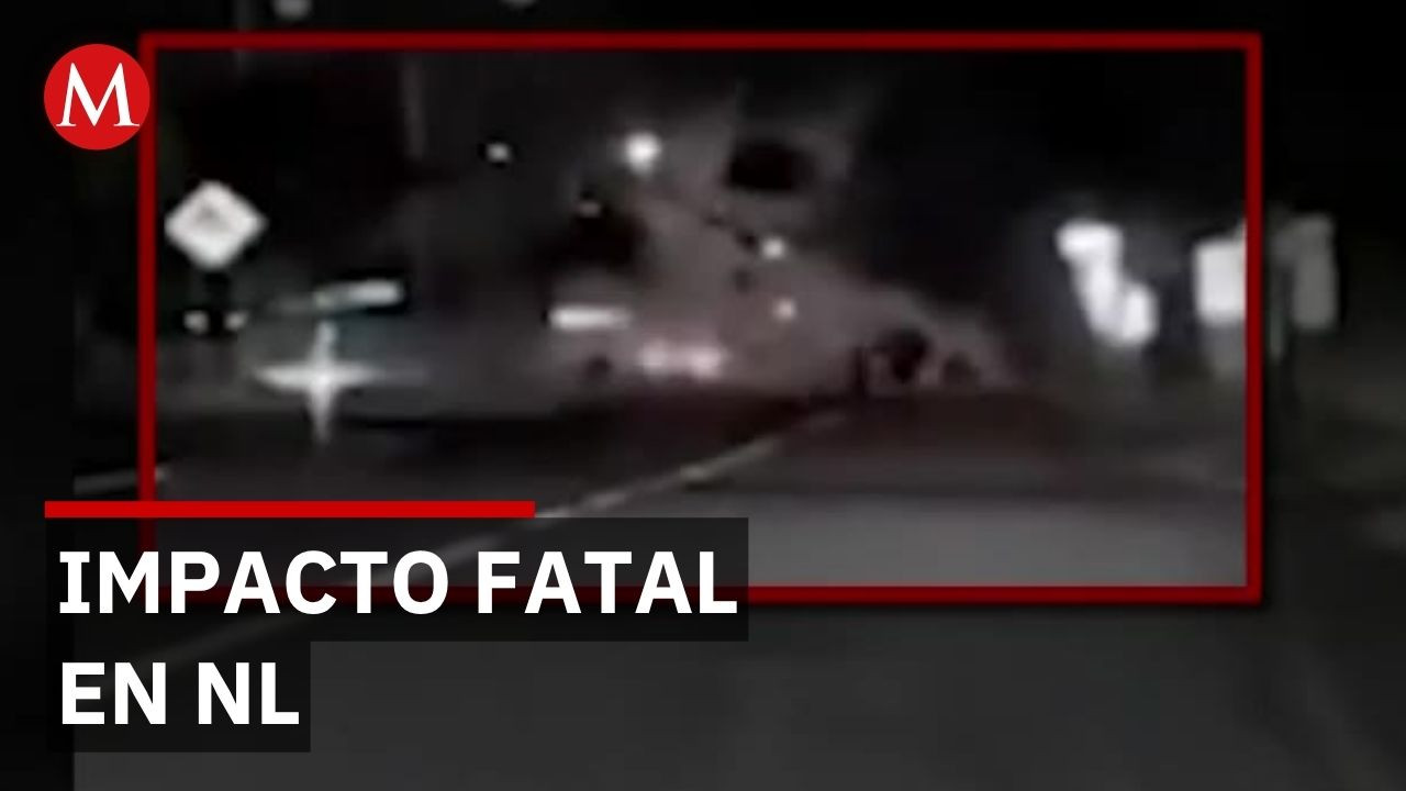Tres jóvenes mueren en choque frontal en Nuevo León al viajar en automóvil