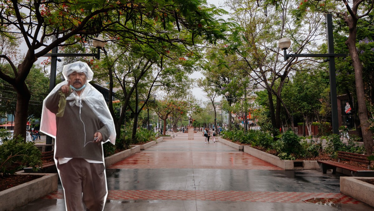 Lluvias fuertes seguirán presentes en Guadalajara este martes 14 de julio (Cortesía Gobierno de Guadalajara y Archivo Milenio)