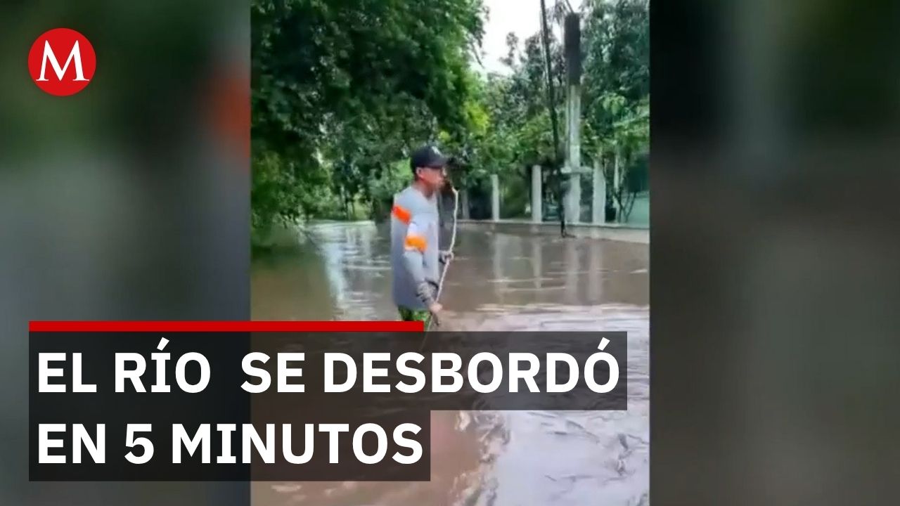 Lluvias torrenciales reviven la pesadilla del huracán 'Karl' en Veracruz