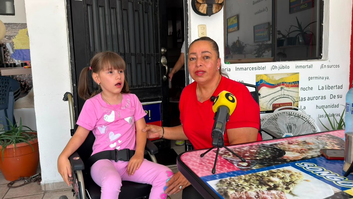 Luciana necesita 14 mil dólares para salvar su tratamiento neuronal. Foto: Ángel Mercado