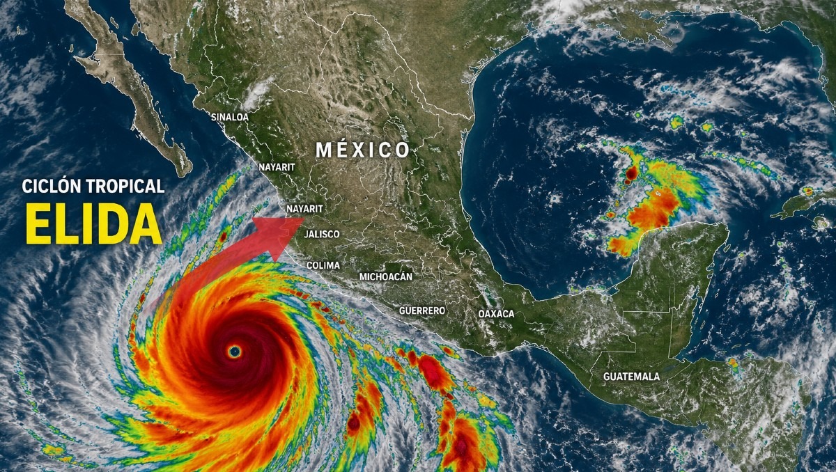 La tormenta tropical 'Elida' se formó en el Pacífico cerca del territorio nacional | IA Discover