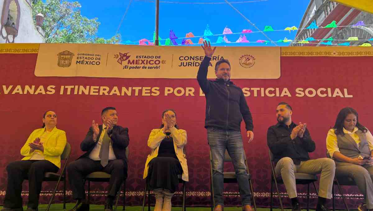 El alcalde Omar Sánchez inauguró las Caravanas por la Justicia Social con 125 trámites y servicios en Calimaya. | Foto: Especial