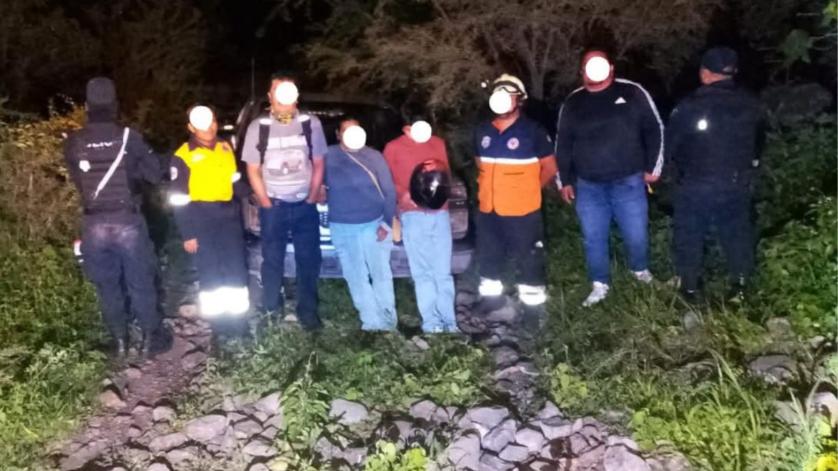 Autoridades implementaron un operativo de búsqueda. | Sistema Municipal de Seguridad Pública, Cortazar.