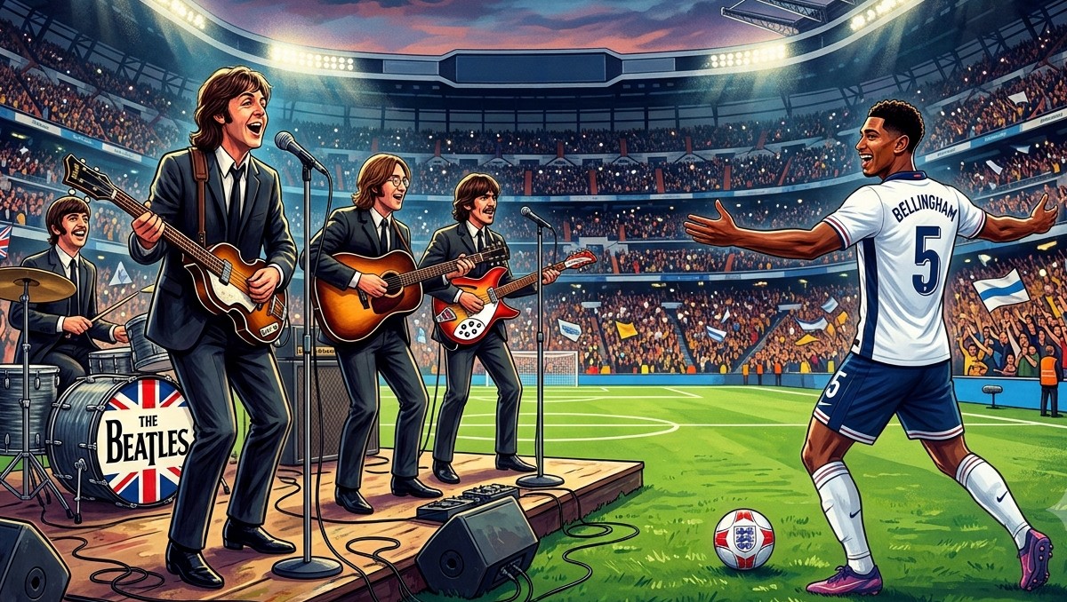 La canción se ha vuelto común de escuchar en los partidos de Inglaterra. | Especial