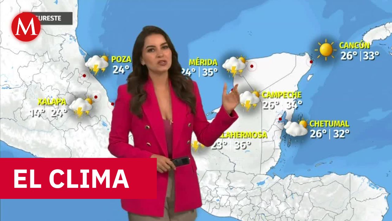 Clima de hoy martes 14 de julio de 2026 | Pronóstico con Sandy Tok