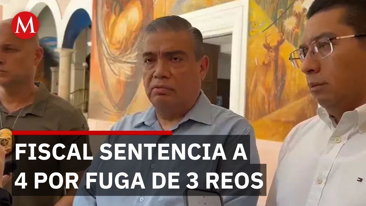 Custodios y mandos de penal en Sonora enfrentan cargos tras fuga de 3 internos de alta peligrosidad